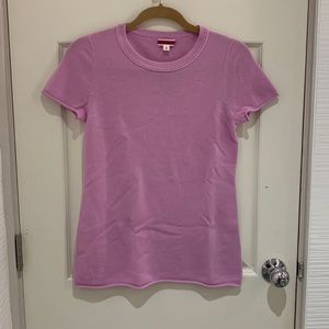 Jcrew relaxed cashmere T-shirt